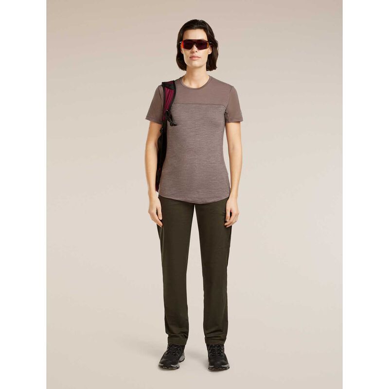 Icebreaker Womens Merino 125 Cool-Lite Sphere III SS Tee Colour Block image number 6